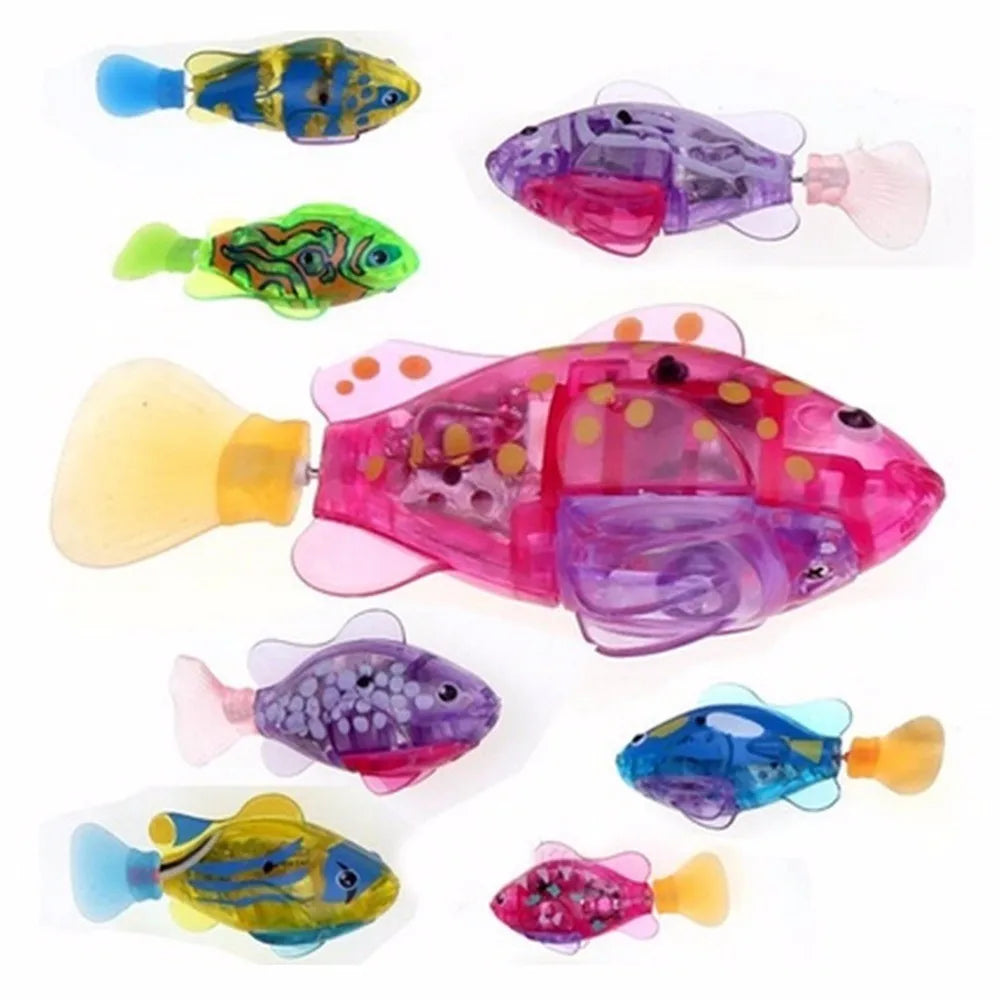 New Funny Swimming Electronic fish Activated Battery Powered Toy  Pet for Fishing Tank Decorating toys