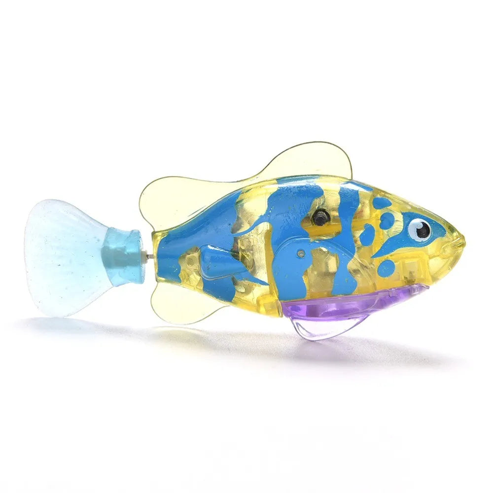 New Funny Swimming Electronic fish Activated Battery Powered Toy  Pet for Fishing Tank Decorating toys