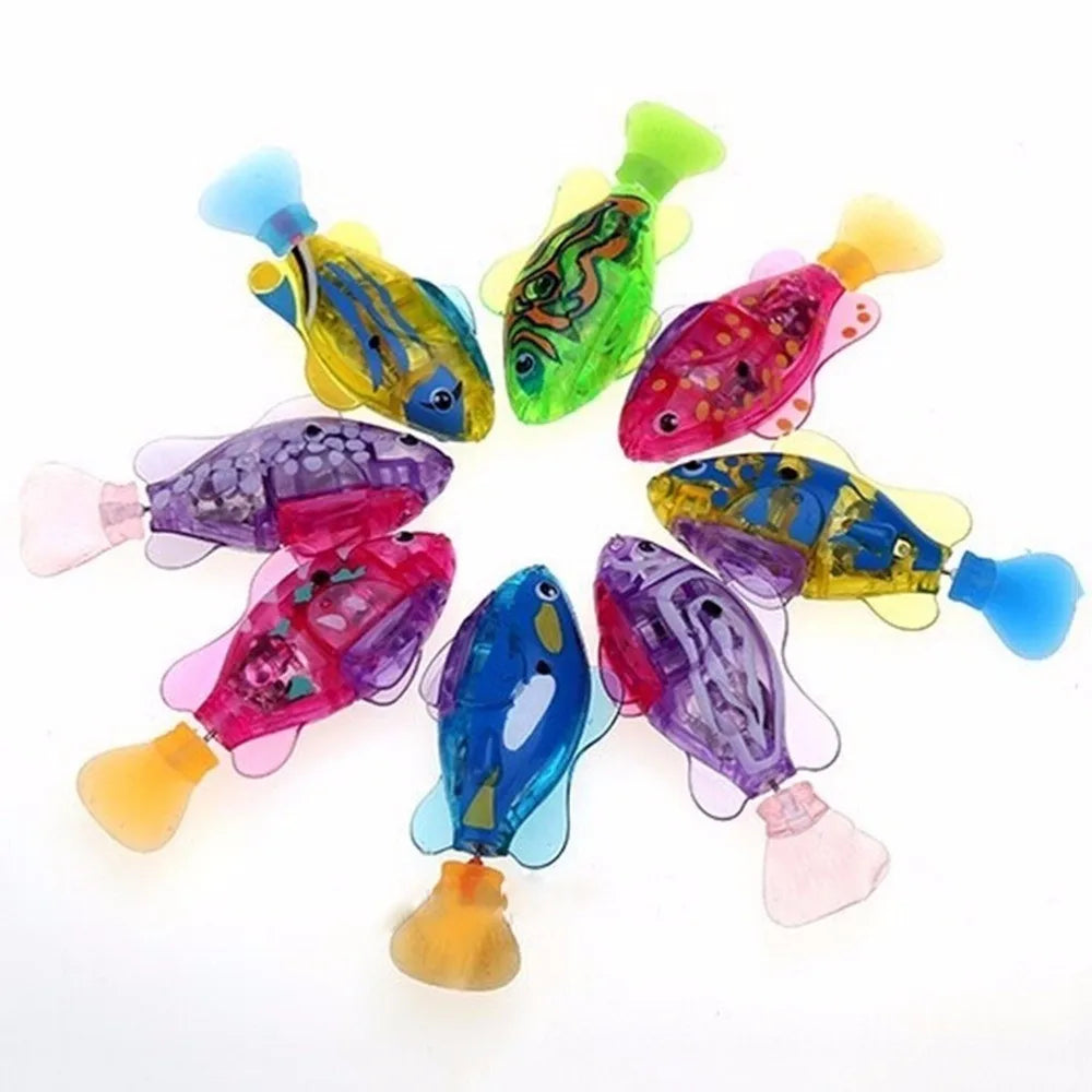 New Funny Swimming Electronic fish Activated Battery Powered Toy  Pet for Fishing Tank Decorating toys