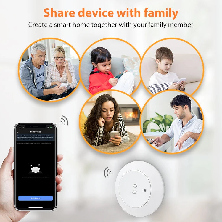 Tuya ZigBee/WIFI MmWave Human Presence Motion Sensor with Luminance/Distance Detection 95V-220V Smart Life 24G Microwave Radar