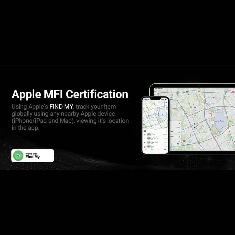New Mini GPS Tracker For Apple iOS System FindMy APP Child Finder Pet Key Bike Backpack Loss Tracker Smart Bluetooth Airtag