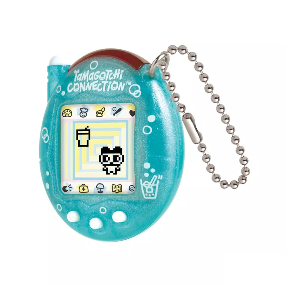 Original Tamagotchi Connection Electronic Pet Model Soda Flower Pink Light Blue Virtual Pet Game Console Birthday Gift Girls Toy