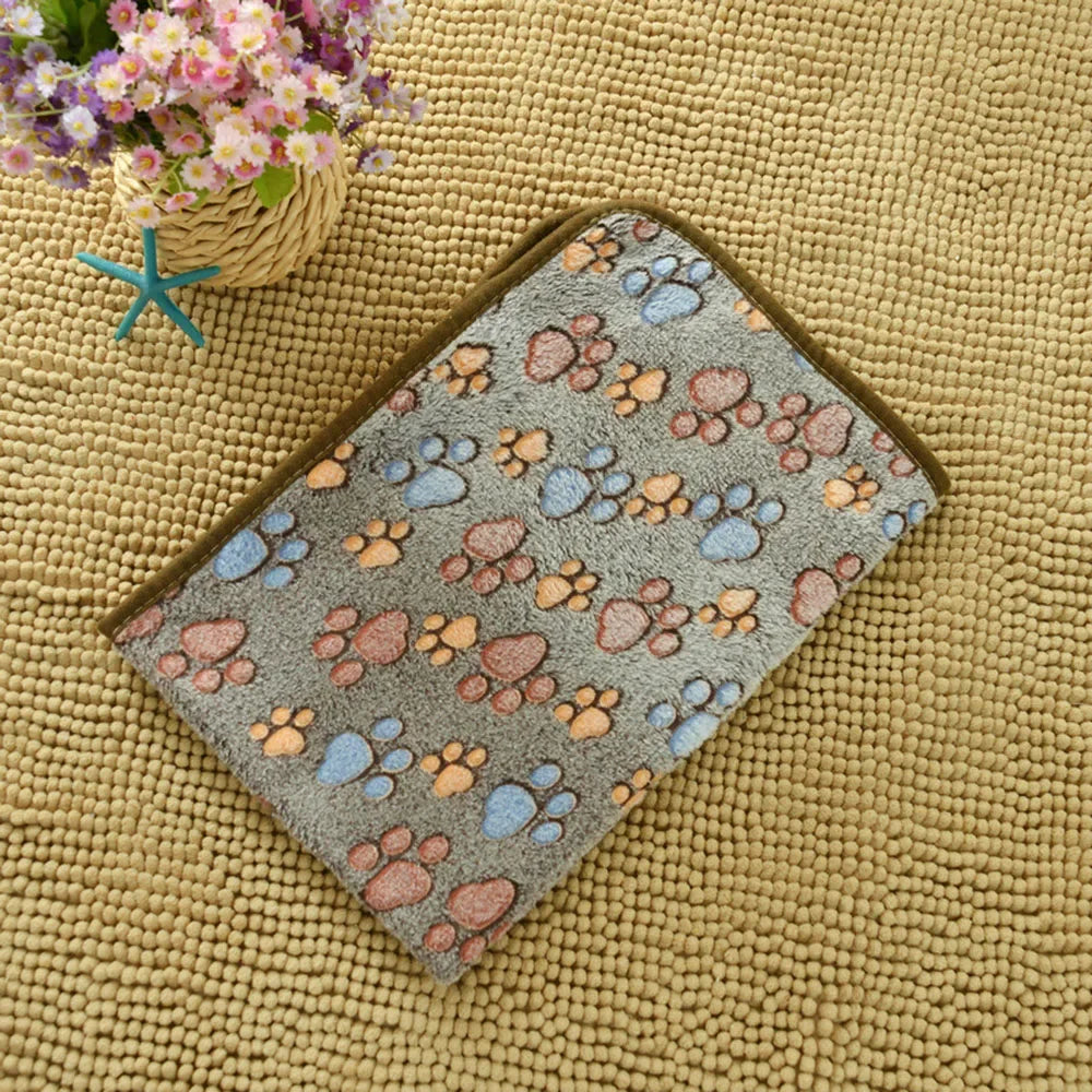 Pet Blankets Soft Breathable Dog Blanket Cute Pet Bed Mat Cozy Puppy Cushion Thin Sleeping Blankets for Cats Kitten Pet Supplies
