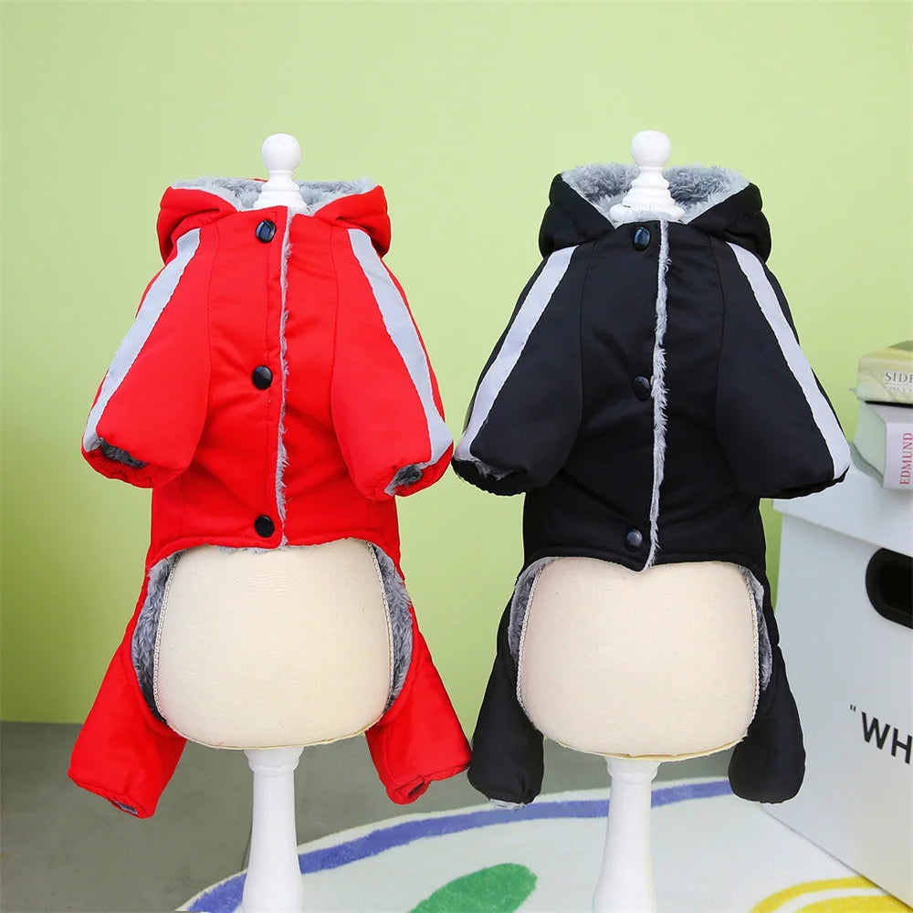 Winter Pet Dog Jumpsuit Waterproof Warm Dog Clothes for Small Dogs Chihuahua Jacket Yorkie Costumes Shih Tzu Coat Pet Outfits