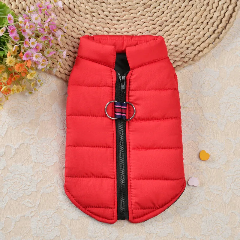 Waterproof Pet Jacket Winter Warm Dog Clothes for Small Dogs Puppy Cat Vest Chihuahua Costume Pug Poodle Yorkie Schnauzer Coats