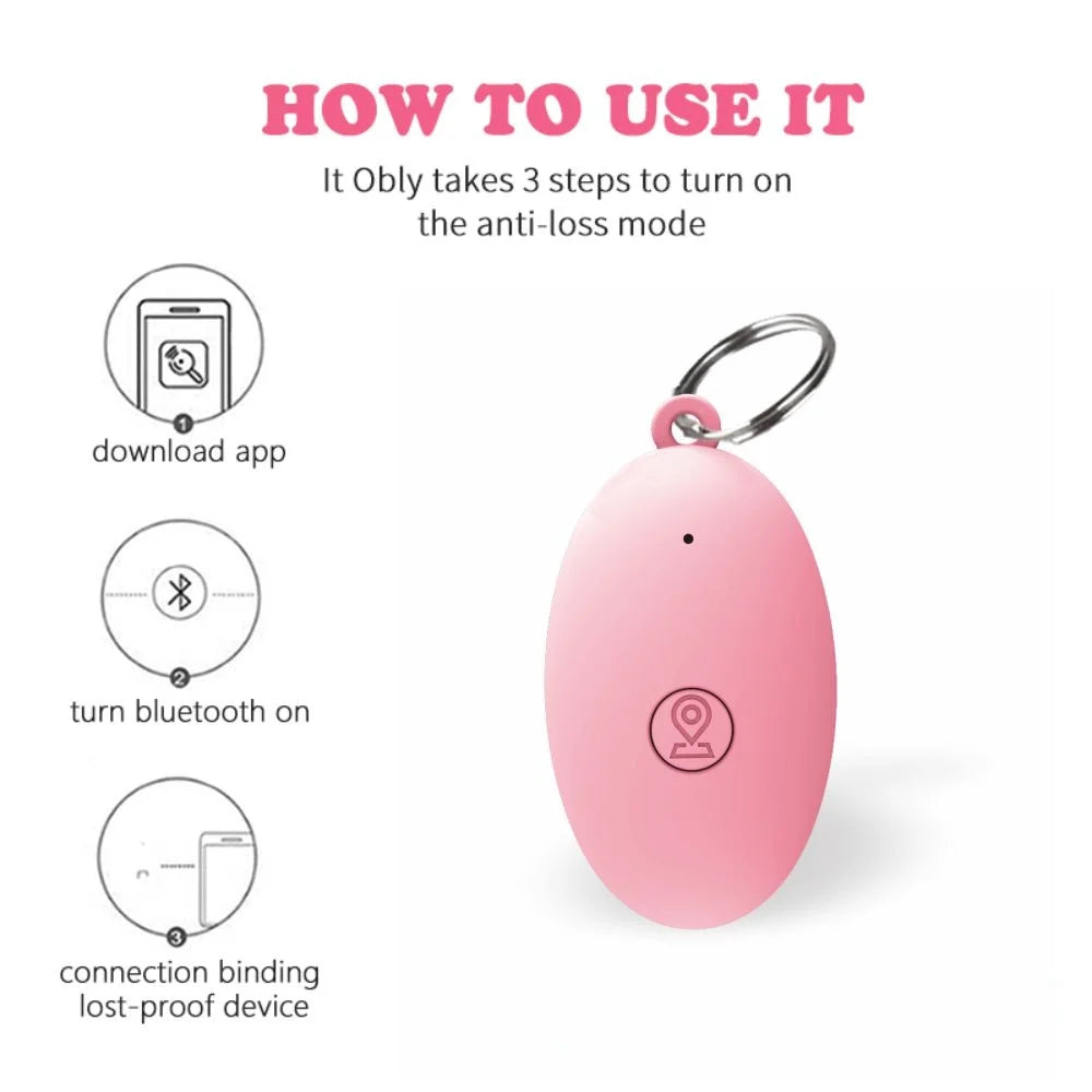 Mini GPS Tracker Device Anti-Lost Mobile Phone Smart Search Pet Kids Bag Key Smart Bluetooth Finder locator Anti-lost Equipment