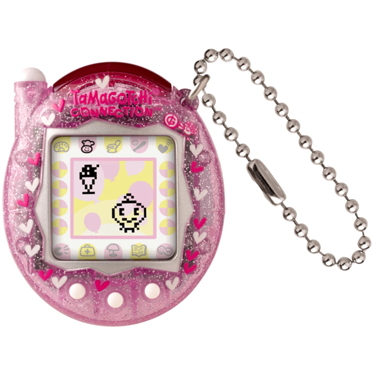 Original Tamagotchi Connection Electronic Pet Model Soda Flower Pink Light Blue Virtual Pet Game Console Birthday Gift Girls Toy
