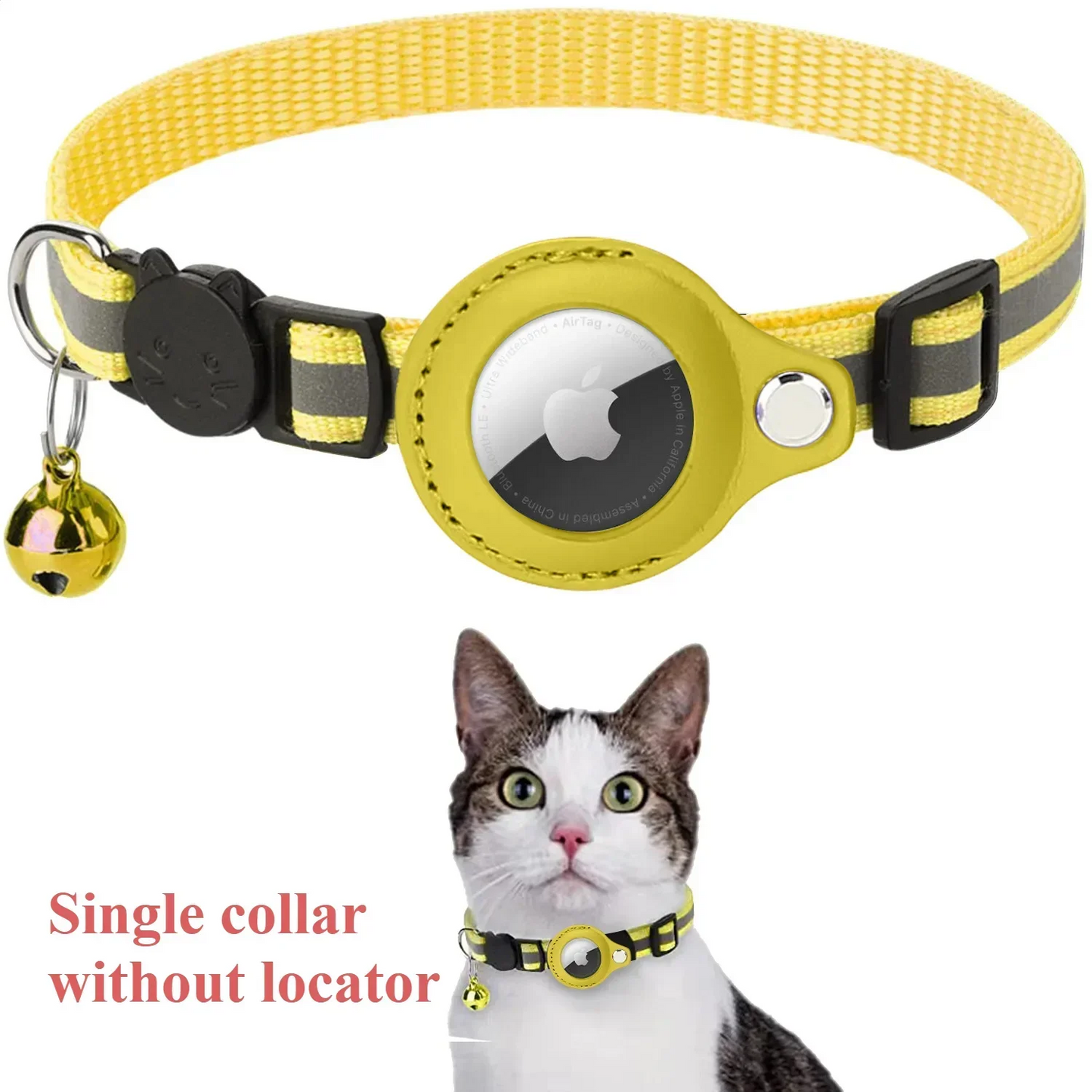 Bluetooth Cat Dog Pet Anti-lost Tracker Pet GPS Tracker Smart Locator Dog Brand Pet Detection Wearable Tracker Reflective Collar