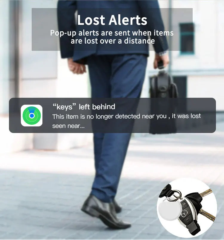 Find My AirTag GPS Tracker Compatible Bluetooth Pet Tracker Smart Anti-Lost Locator For Apple Devices Pet Safety Equipment