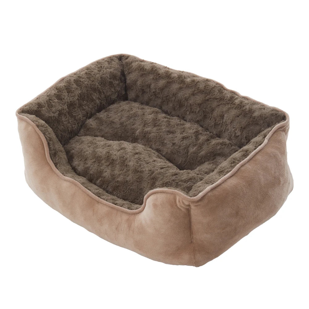Tieker Furry Pet Bed Cat Bed Dog Bed Sleeping Mat Suitable for Large, Medium and Small Pets