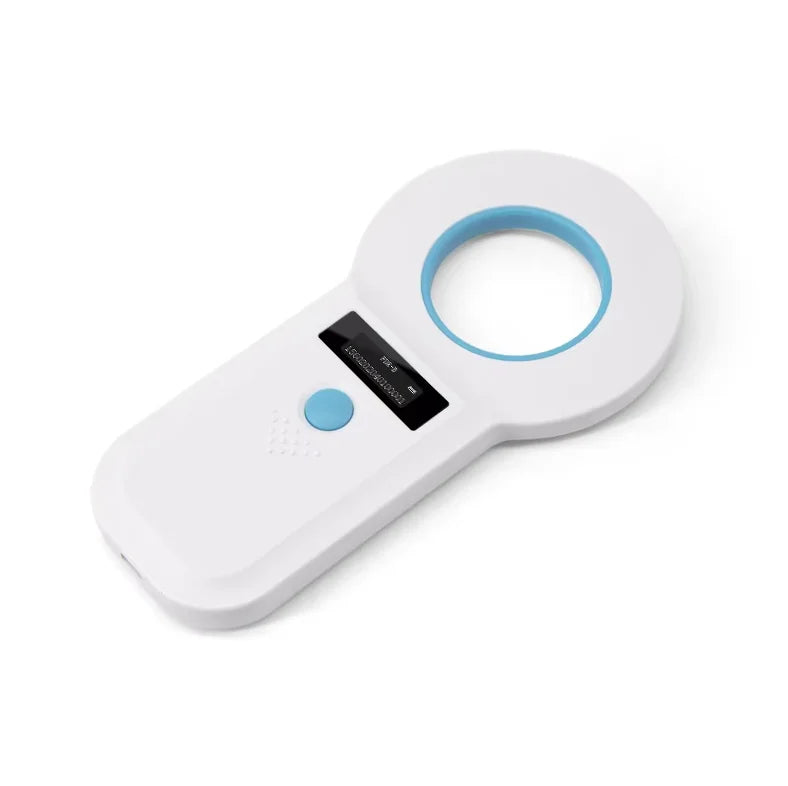 Bluetooth Microchip Reader Chip Portable OLED Pet Scanner 134.2khz Pet iD Scanner For Rabbit Cattle Cat Dog