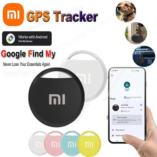 Xiaomi﻿ Bluetooth GPS Tracker Airtag For Android Phones Work With Google Find My App Key Finder Pet Smart Tag For Xiaomi Samsung