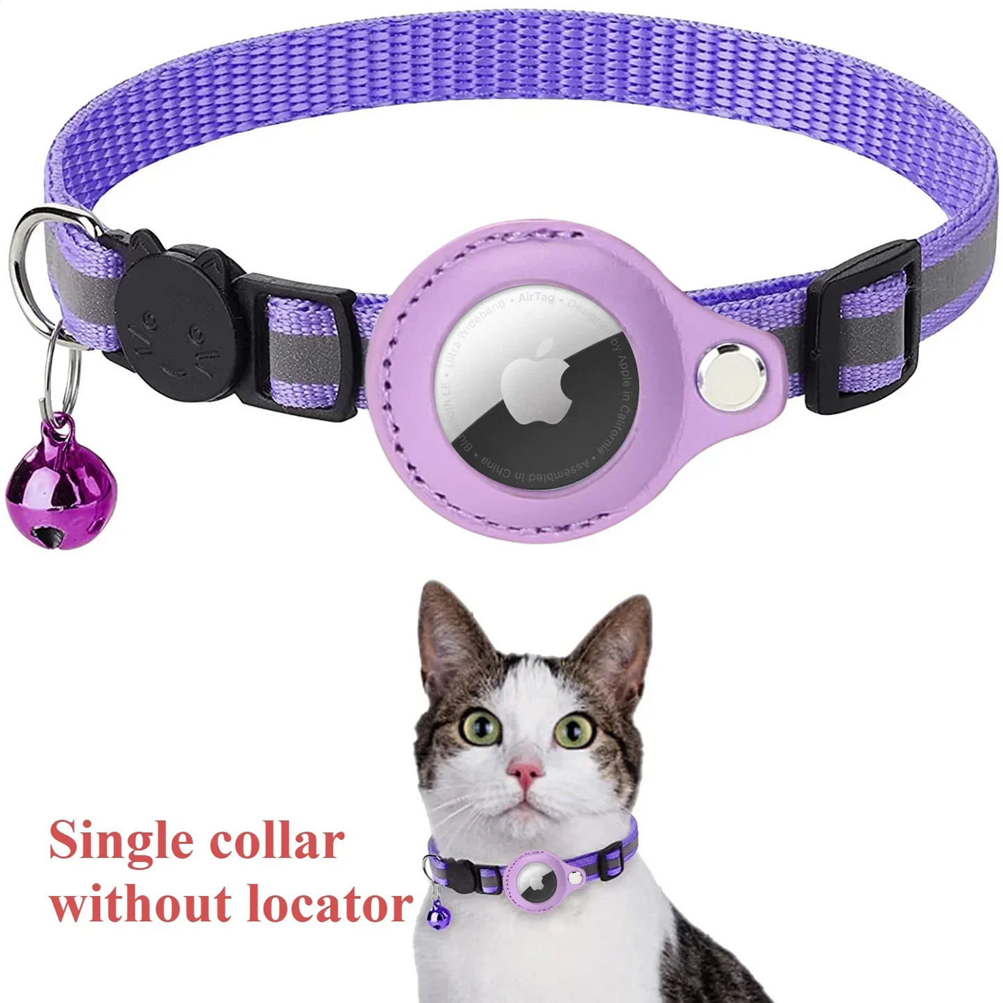 Bluetooth Cat Dog Pet Anti-lost Tracker Pet GPS Tracker Smart Locator Dog Brand Pet Detection Wearable Tracker Reflective Collar