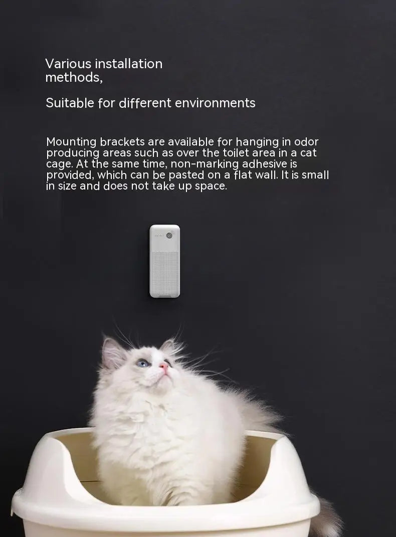 PETKIT PURA MAX Cat Litter Box Accessoriess Original Smart K3 Spray Odor Eliminator N50 Cat Toilet Odor Control Air Cleaning