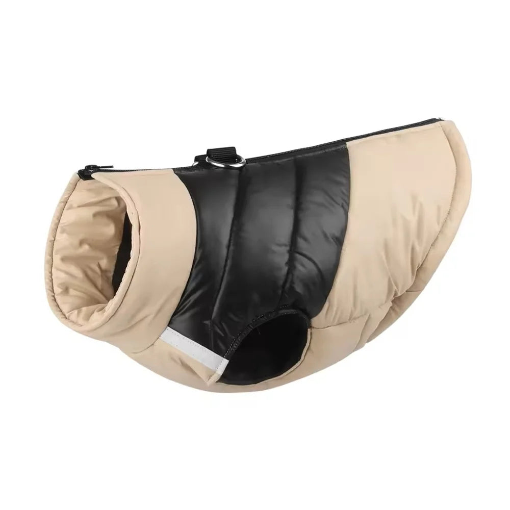 Warm Waterproof Cotton Winter Dog Jacket Vest for Small to Large Dogs Puppy French Bulldog Chihuahua York Pet Costume