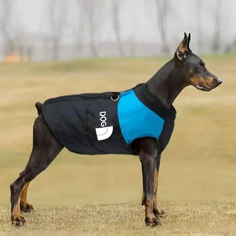 Waterproof Warm Dog Clothing for Small Medium Big Dogs Clothes Pet Coat Winter VThe OutfitJacket Dogest Padded Zipper