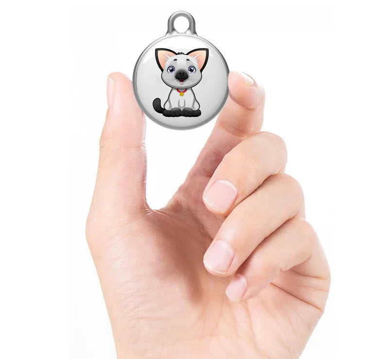 Findmy Tag Global Pet Locator for cats and dogs tracking locating artifact