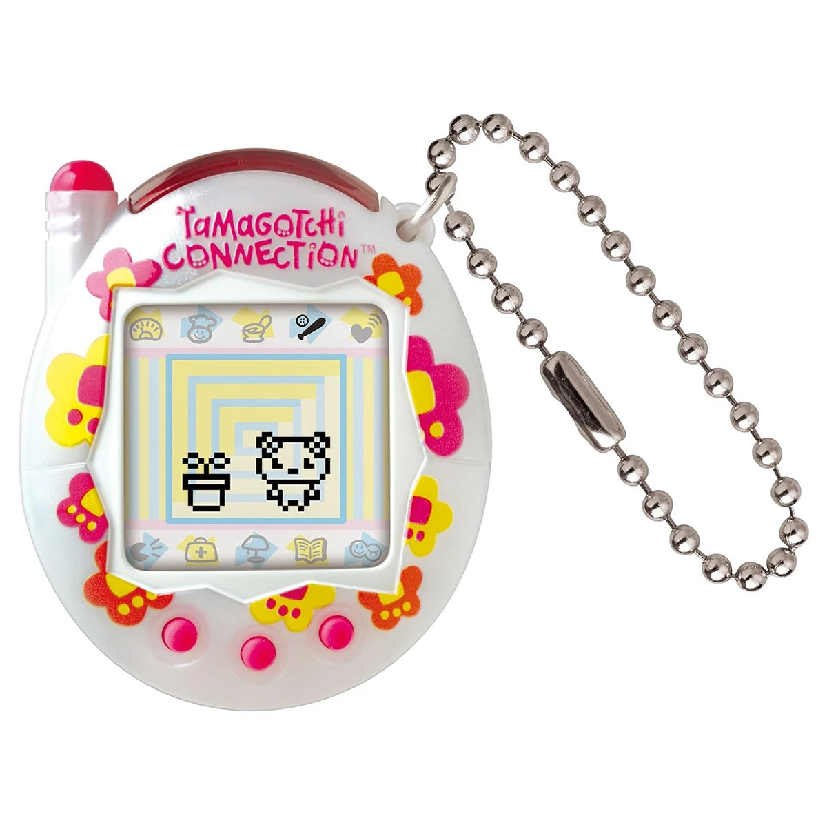 Original Tamagotchi Connection Electronic Pet Model Soda Flower Pink Light Blue Virtual Pet Game Console Birthday Gift Girls Toy