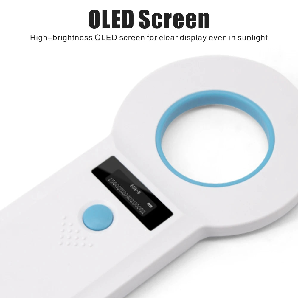 Usb2.0 134.2khz Rfid Animal Reader 15 Digits Pet Id Scanner Emid Fdx-b Iso 11784/85 Microchip Tag Registration For Cow Fish Dog
