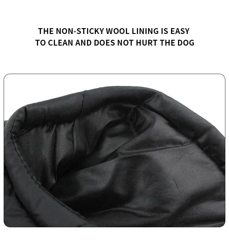 Waterproof Warm Dog Clothing for Small Medium Big Dogs Clothes Pet Coat Winter VThe OutfitJacket Dogest Padded Zipper