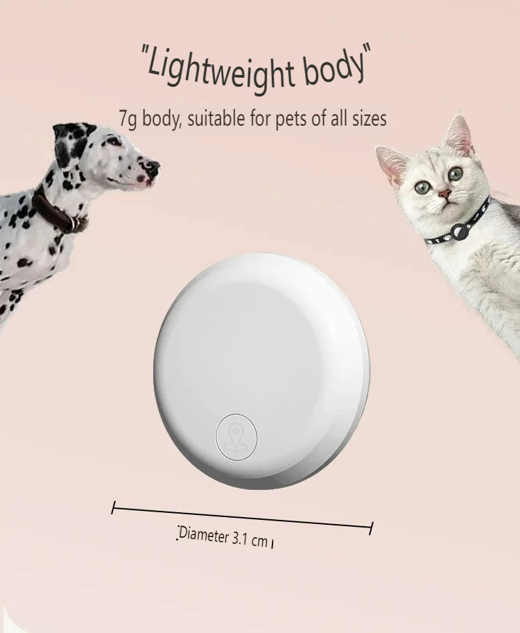 GPS Tracker for Dogs & Cats Tracking GPS Collar Waterproof Anti-Lost Device iOS Android APP Findtag
