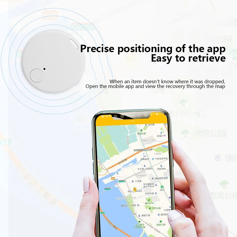 Bluetooth 5.0 Anti-lost Pet Finder Ios/android Locator Cat And Dog Mobile Wallet Child Safety Two-way Alarm Key Tracker