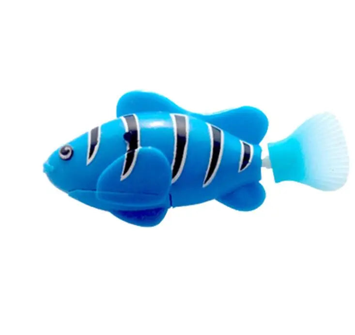 New Funny Swimming Electronic fish Activated Battery Powered Toy  Pet for Fishing Tank Decorating toys