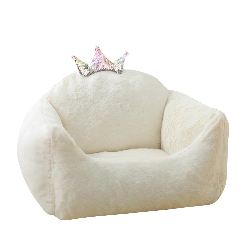 Tieker Upholstered Pet Bed Crown Shaped Comfort Deluxe Cat Kennel Pet Sleeping Pad Dog Bed