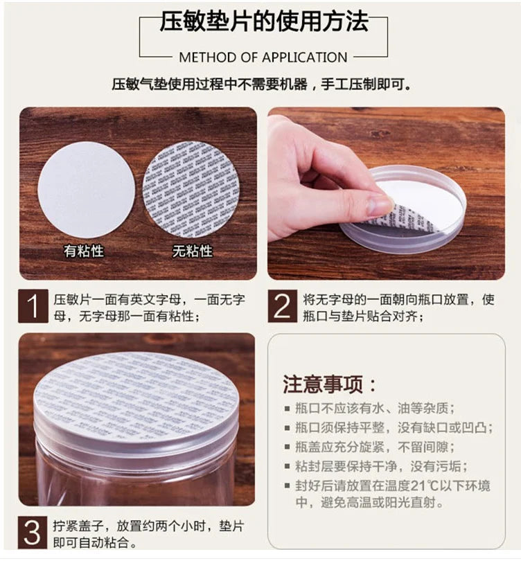 Wholesale 50pcs Empty PET Jars Clear Cosmetic Container Sael Food Jar With Macaron Color Lid Face Cream Sample Pot Container