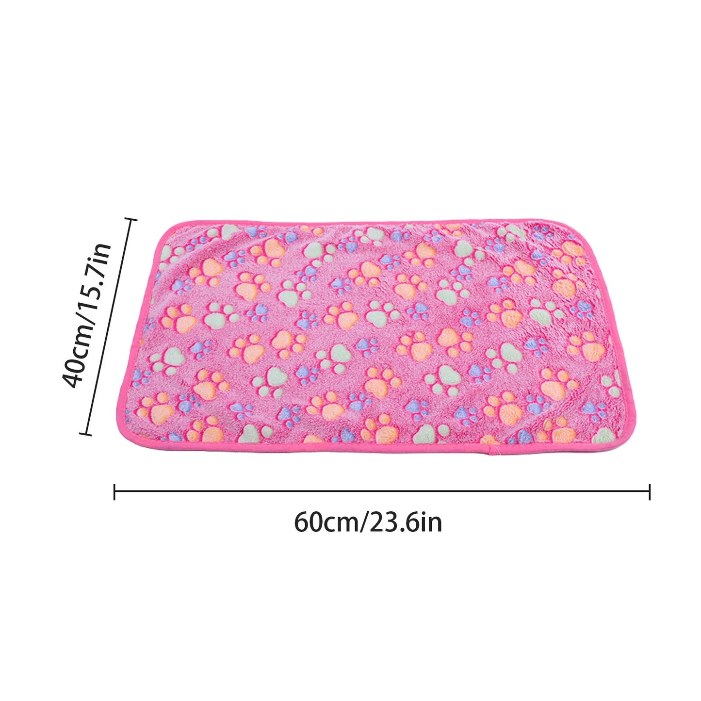 Pet Blanket Bed Mascotas Cama Perros Cachorro Soft Cute Printing Pets Fleece Sleep Mat Pad For Dogs And Cats Lovely Cushion