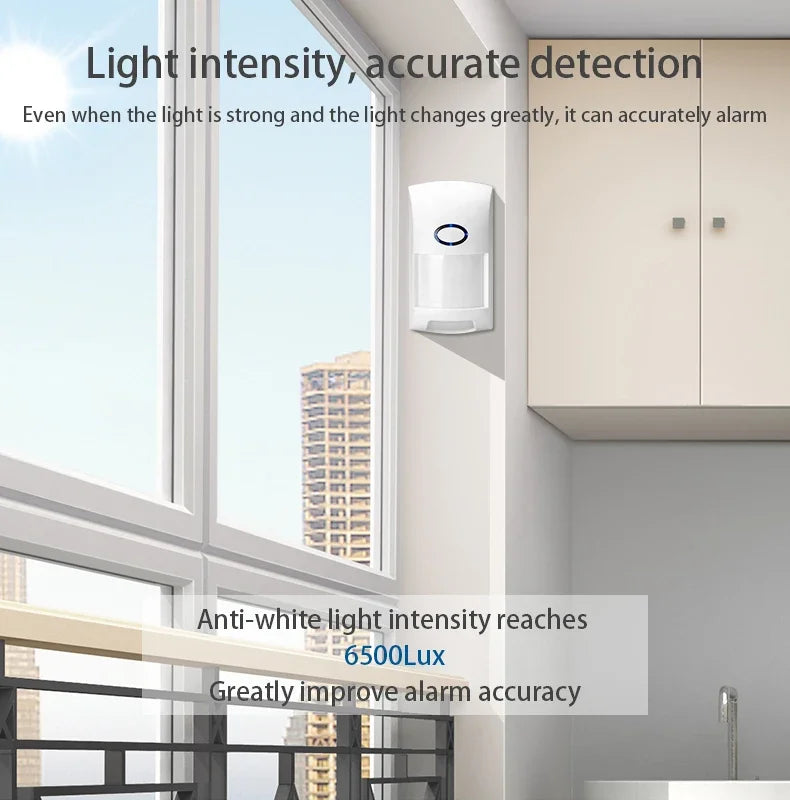 Tuya WiFi Motion Detector 25kg Pet Immune Sensor PIR Infrared Detectors APP Remote Control Smart Home Security Alarm