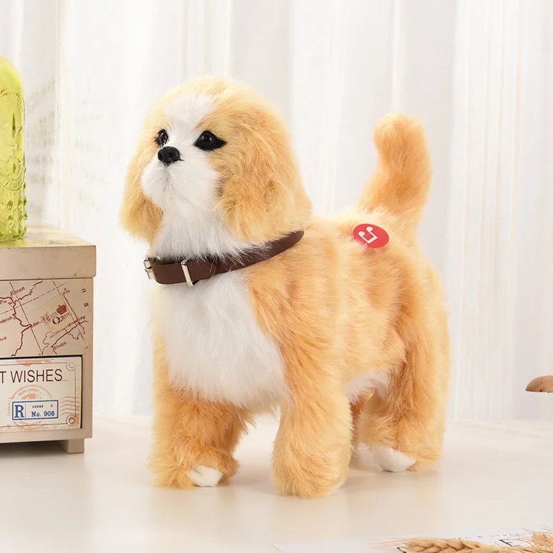 Robot Cat Electronic Plush Cat Singing Songs Dog Walk Electric Kitten Leash Control Music Kitty Pet Cute Animal Toy Kids Gift