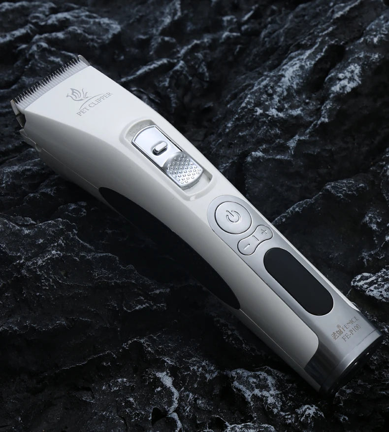 Fenice Electrical Pet Clipper Machine Dog Hair Clippers Grooming Animals Haircut Trimmer Shaver Set Pets Cordless Rechargeable