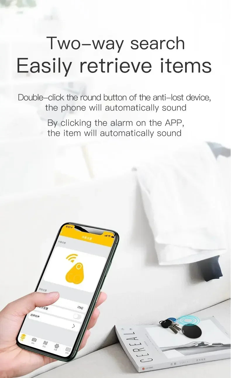 Xiaomi GPS Bluetooth Tracker Pet Elderly Kids Wallet Tracking Air Tag Anti-Lost Device IOS Android Smart Finder Mini Locator
