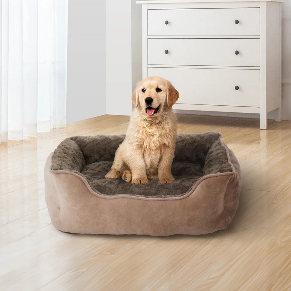 Tieker Furry Pet Bed Cat Bed Dog Bed Sleeping Mat Suitable for Large, Medium and Small Pets