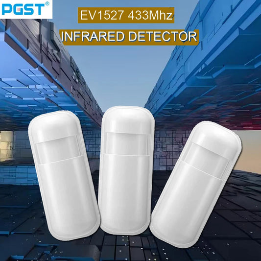 433MHz eV1527  Wireless PIR Infrared Motion Sensor for GSM WiFi Home Alarm System PIR Motion Sensor Detector