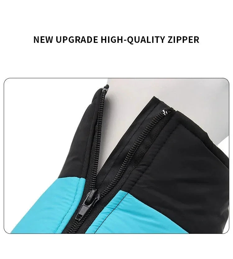 Waterproof Warm Dog Clothing for Small Medium Big Dogs Clothes Pet Coat Winter VThe OutfitJacket Dogest Padded Zipper