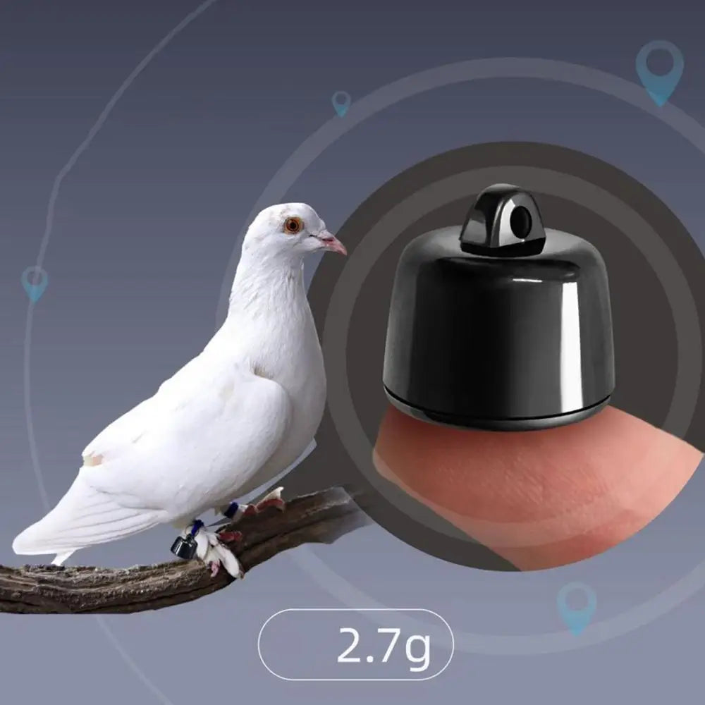 Mini Pets Global Locator Compatible With Androids ISO System For Birds And Dogs And Cats View 3 Days Of Movement Trackers