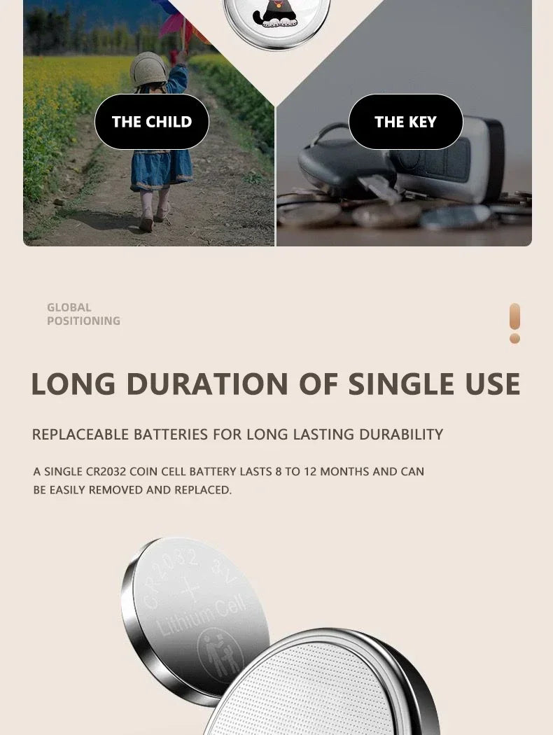 New AirTag Dog Collar Tracker, Anti-Lost GPS Mini Smart Pet Locator, Find My Pet Bluetooth Activity Tracker for Dogs Cats