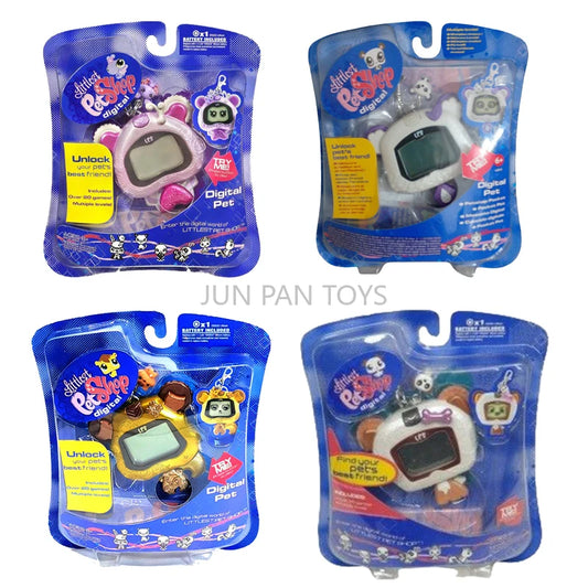 Littlest Pet Shop Digital Virtual Pet Handheld LCD Game Electronic Toy Kids Mini Collectible Interactive Toys Cartoon Animal Toy