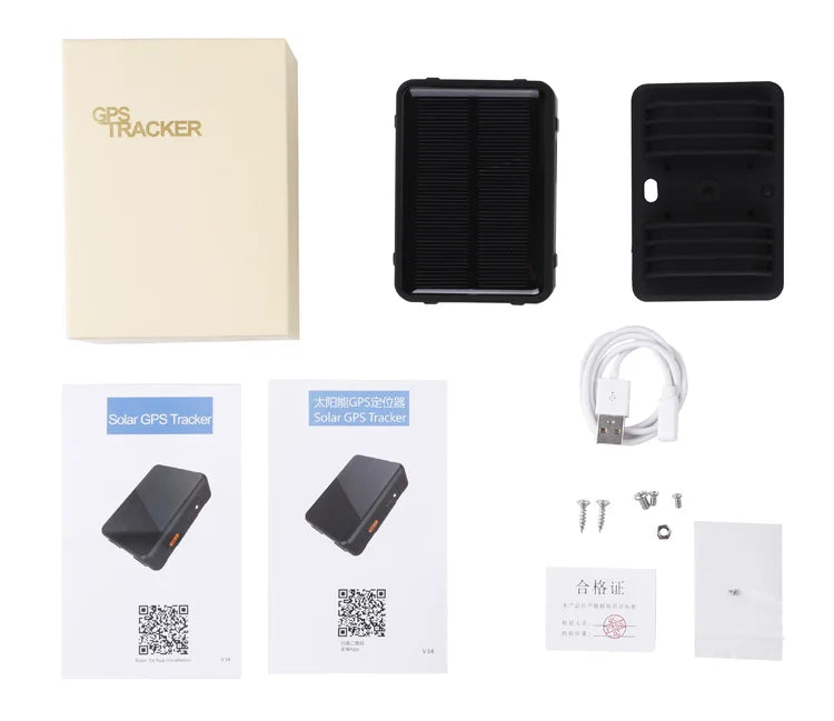 Solar Powered 4G Smart Cattle Tracker, GPS Locator Find Animals WIFI Cow Sheep Horse Camel Pets Tracking Device for Cow Tracking