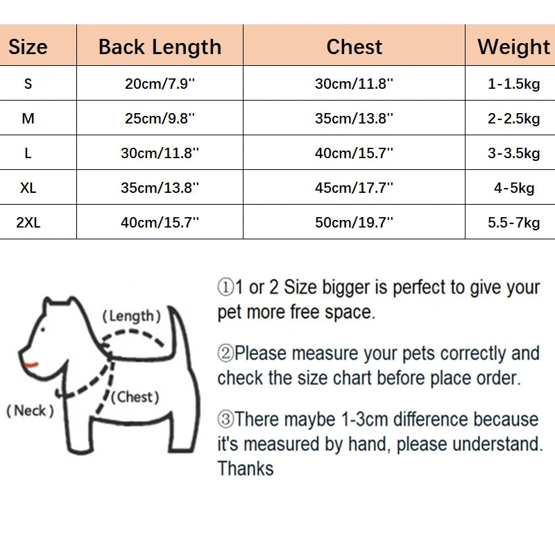 Winter Warm Dog Coat Soft Fleece Pet Clothes for Small Dogs Cats Cute Puppy Jacket French Bulldog Chihuahua Yorkies Costume