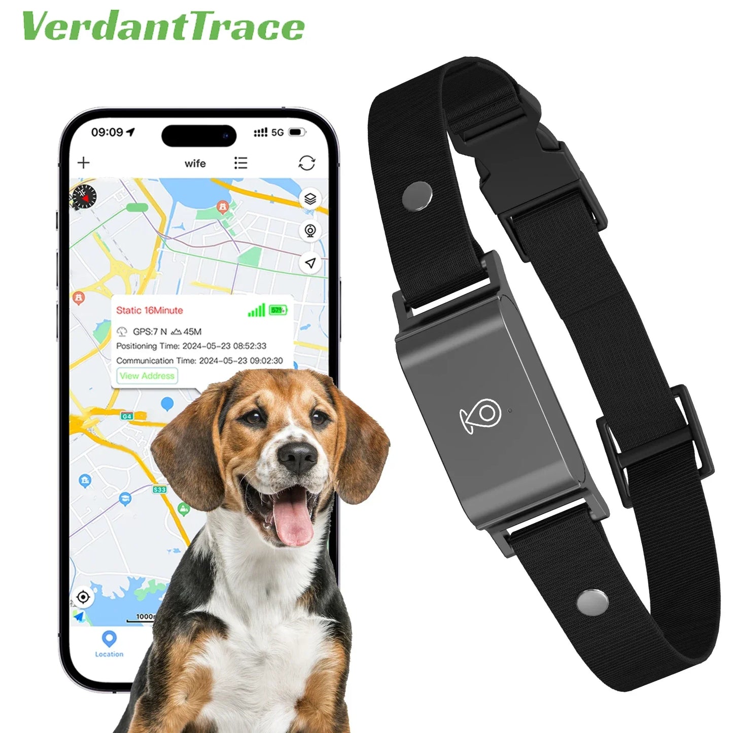 Waterproof 4G GPS Pet Tracker Mini Body Camera for Dog Cat Outdoor Adventures Smart Collar Tracking Video Recording VerdantTrace
