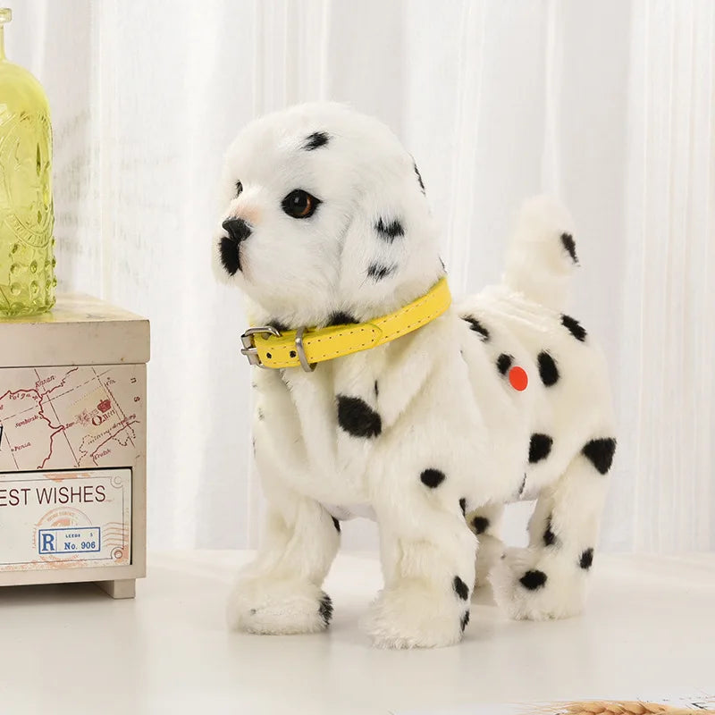 Robot Cat Electronic Plush Cat Singing Songs Dog Walk Electric Kitten Leash Control Music Kitty Pet Cute Animal Toy Kids Gift