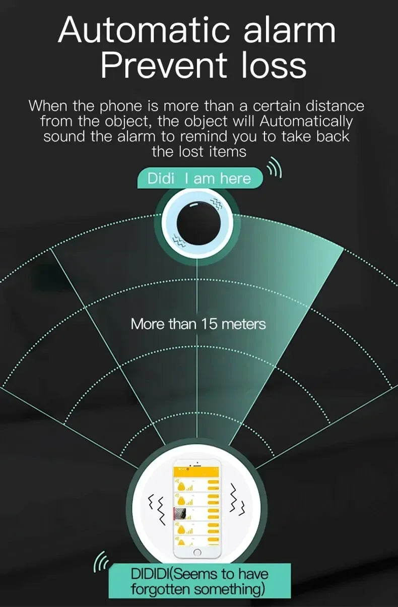 Xiaomi GPS Bluetooth Tracker Pet Elderly Kids Wallet Tracking Air Tag Anti-Lost Device IOS Android Smart Finder Mini Locator