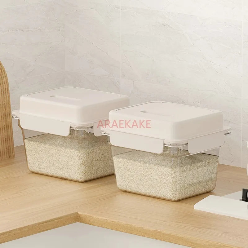 Dog food storage bucket, cat food sealed bucket, flip cover moisture-proof storage bucket, pet food sealed cat food can, househo