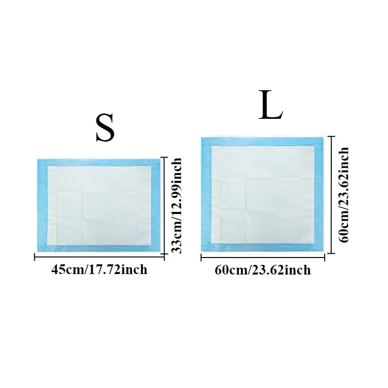 20PCS Disposable Pet Diapers Quick Drying Leak Proof Pet Diapers Puppy Training Pads Highly Absorbent Products