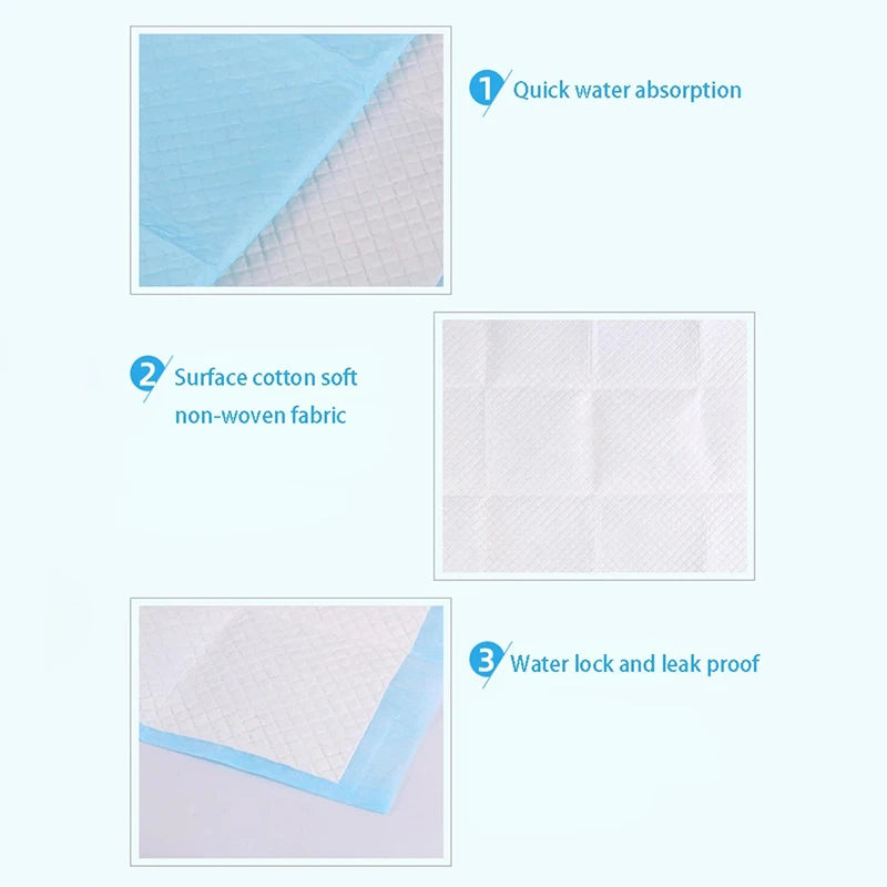 Super Absorbent Pet Diaper Dog Training Pee Pads Disposable Thickened Nappy Pads For Cats Dog Diapers Cage Mat Pet Supplies