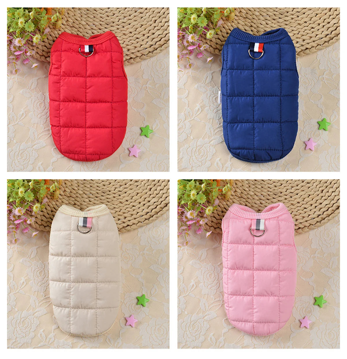 Clothes For Small Dogs Outfit Vest Warm Dog Clothes for Small Dogs Winter Windproof Pets Dog Jacket Coat Ropa Perro