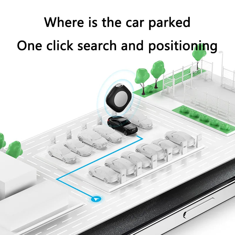 Anti-Lost GPS Tracker Locator Finder Bluetooth-compatible Smart Activity Tracker Real-Time Global Location Tracker for Dogs Cats